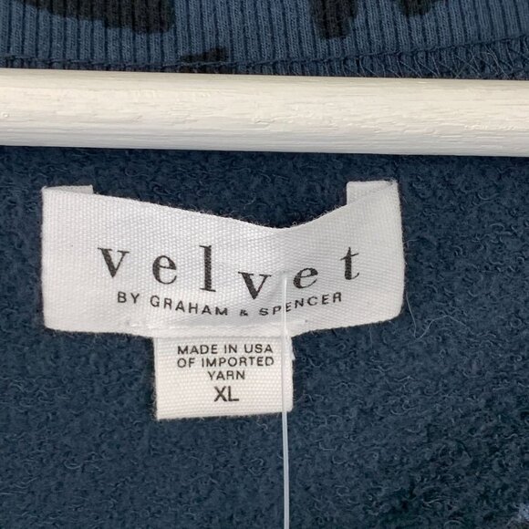 NWT Velvet Sweatshirt - Picture 6 of 8